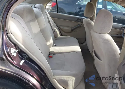 2001 Honda Civic Ex z USA, uszkodzony, nr VIN 2HGES26791H591511